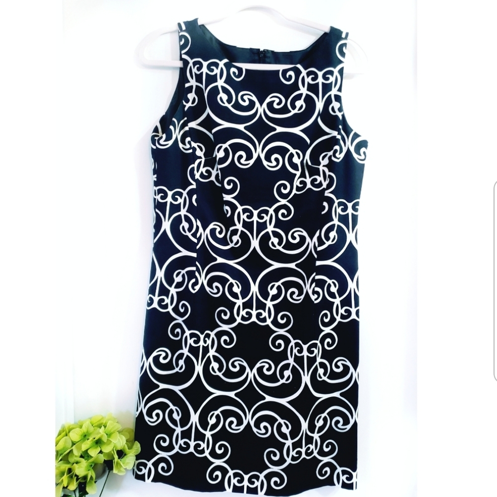Ann Taylor Paisley Sheath Dress